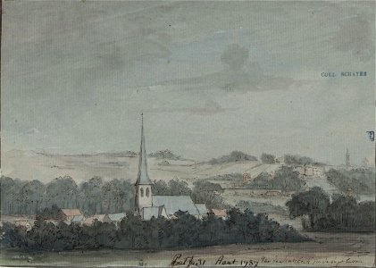 Pul fec 31 Aout 1787 - Vue de Scarebeck