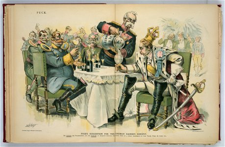 Puck's suggestion for the German Kaiser's benefit - Ehrhart. LCCN2012648662