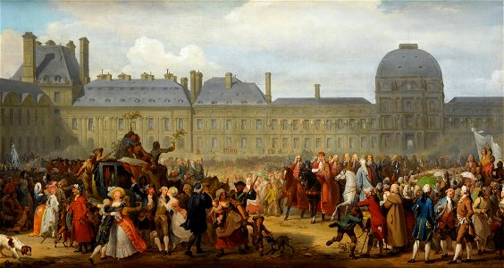 Publication du traité de paix de Versailles entre la France et l'Angleterre 25 novembre 1783
