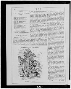 Puck's gallery of celebrities-The king of a-shantee - F. Opper. LCCN97512306