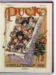 Puck Christmas 1909 - Gordon Grant. LCCN2011647526