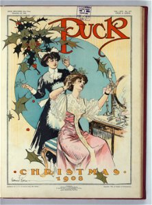Puck Christmas 1908 - Gordon Grant. LCCN2011647374