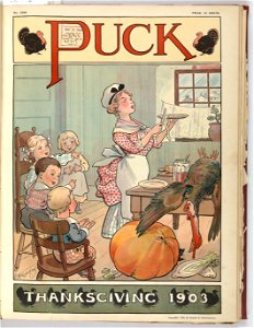 Puck Thanksgiving 1903 - L.M. Glackens. LCCN2010652321