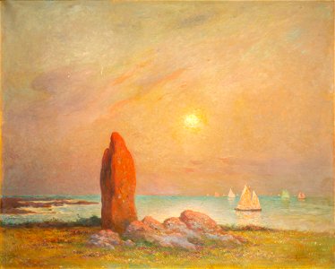 Menhir by Ferdinand du Puigaudeau