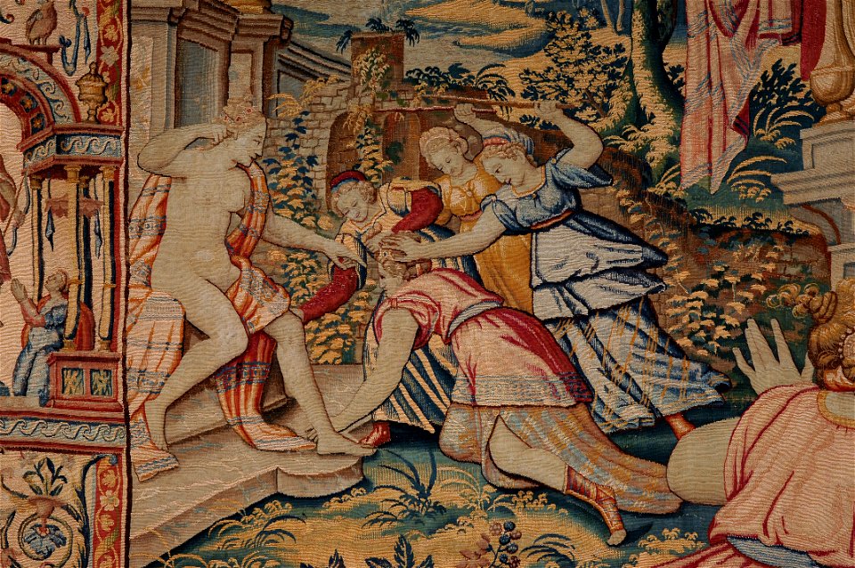 Psyché supplie Junon de l'aider, détail de la punition de Psyché (phbw09 0741)