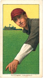 Puttman, Louisville Team, baseball card portrait LCCN2008676648