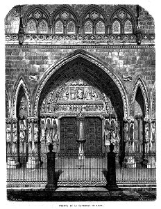 Puerta de la catedral de León, de Pizarro