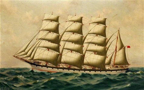 Thomas G. Purvis - The barque ‚Earl of Dunmore‘