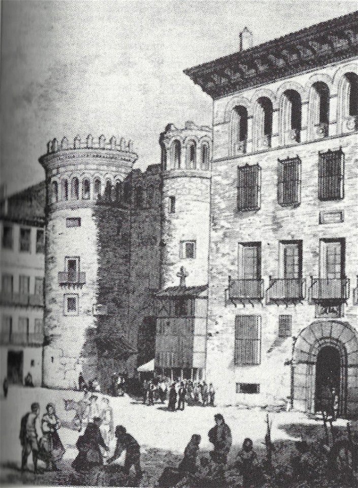 Puerta de Toledo Zaragoza s. XVIII