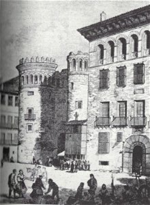 Puerta de Toledo Zaragoza s. XVIII