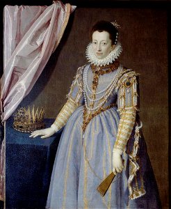 Pulzone, Scipione - Cristina di Lorena, granduchessa di Toscana - 1590