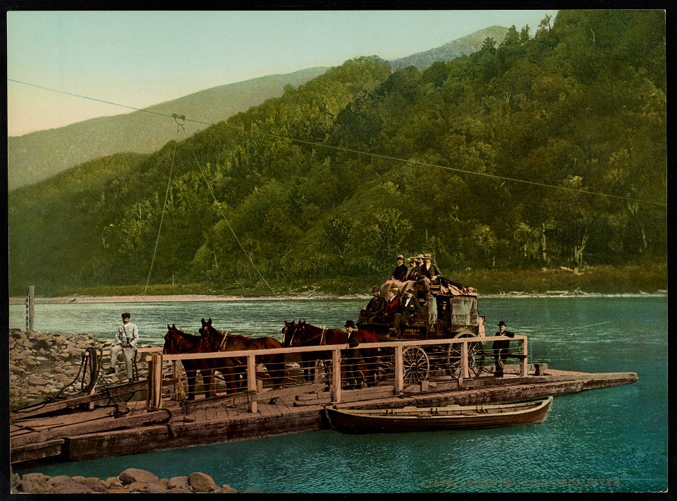 Punt on Inangahua River LCCN2017657803