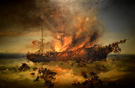 Puttner - 1858 - Sinking of emigrant ship Austria