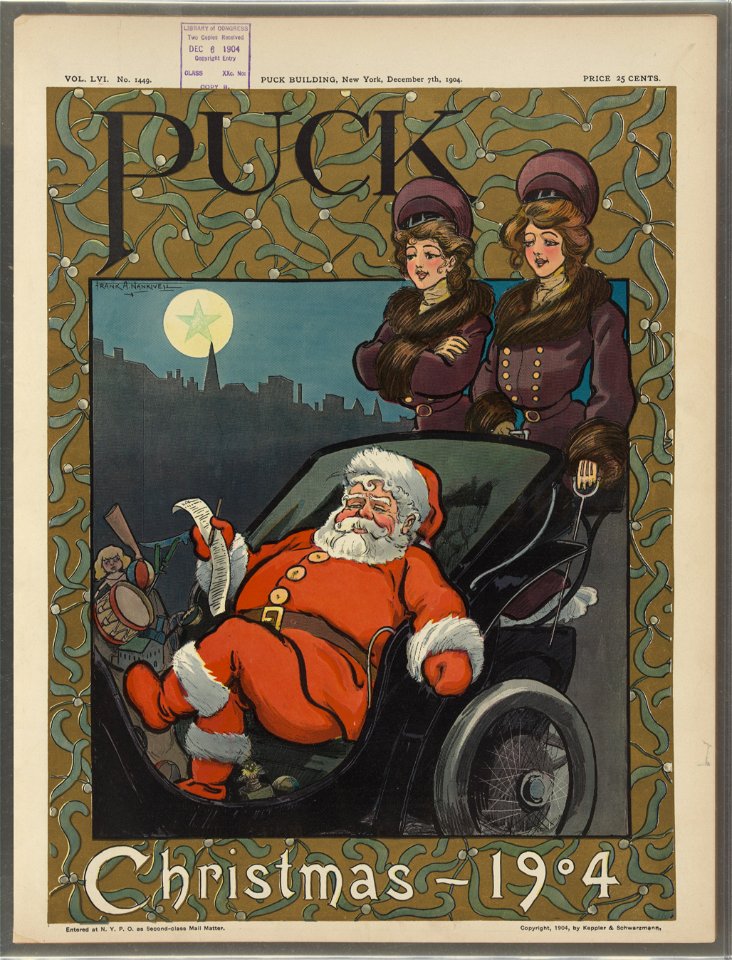 Puck Christmas 1904 - Frank A. Nankivell. LCCN2011645591