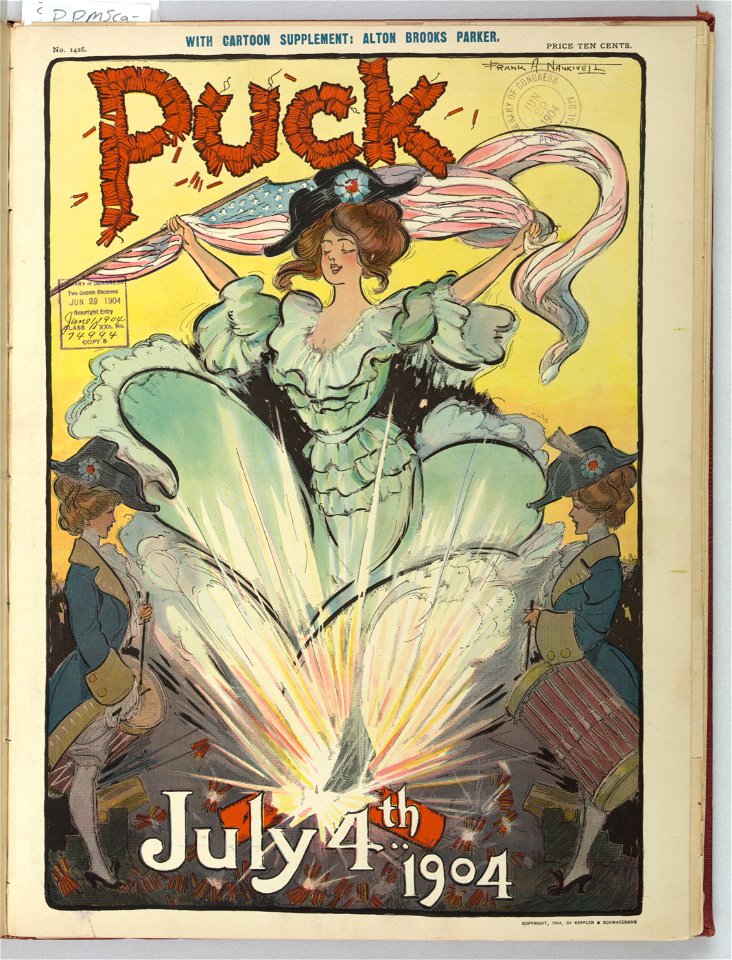 Puck July 4th 1904 - Frank A. Nankivell. LCCN2011645544