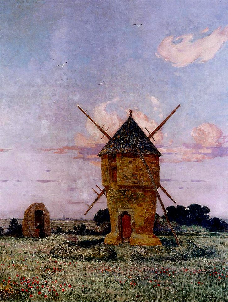 Puigaudeau, Ferdinand du - Windmill near Guerande