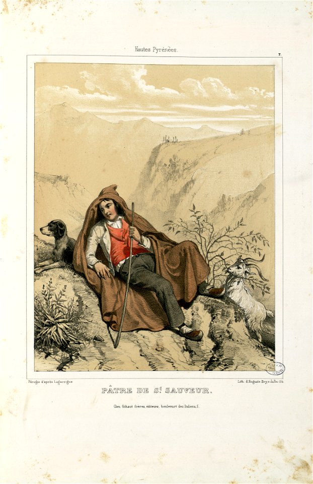 Pâtre de St. Sauveur (Hautes Pyrénées) - Fonds Ancely - B315556101 A FEROGIO 009