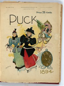 Puck xmas number 1894 - F.M. Hutchins. LCCN2012648679