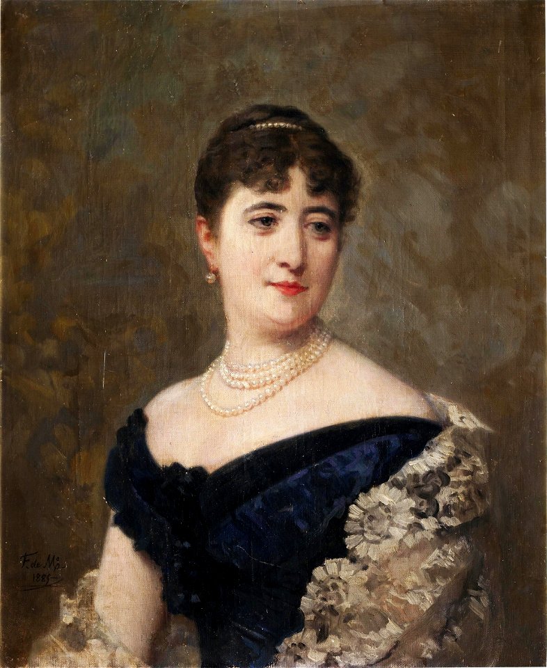 Purificación Fontán, marquesa del Pazo de la Merced (Museo del Prado)