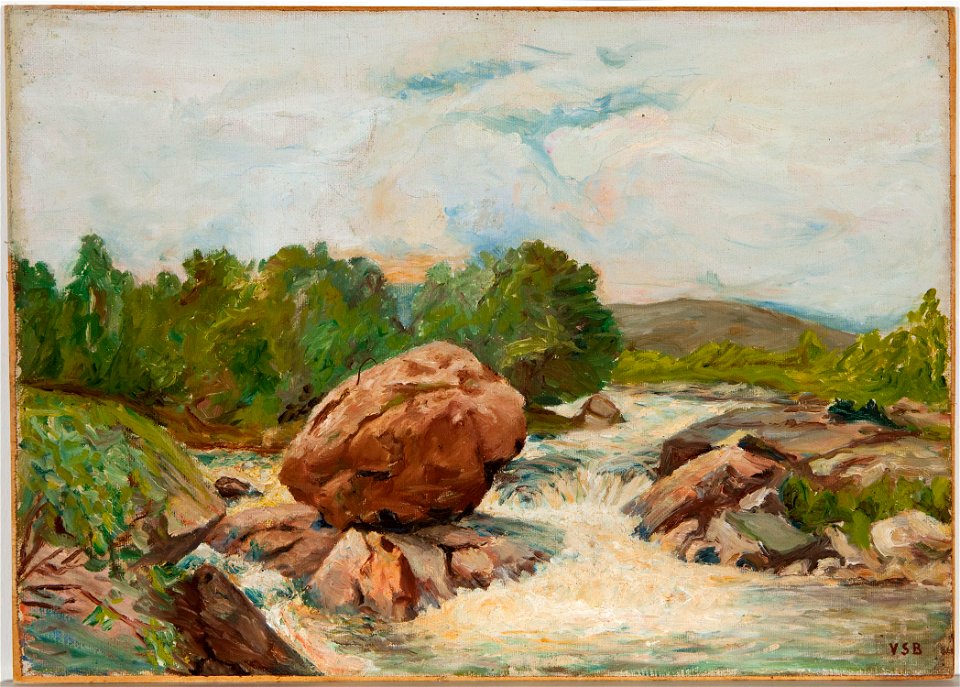 Puromaisema, Painting by Venny Soldan-Brofeldt
