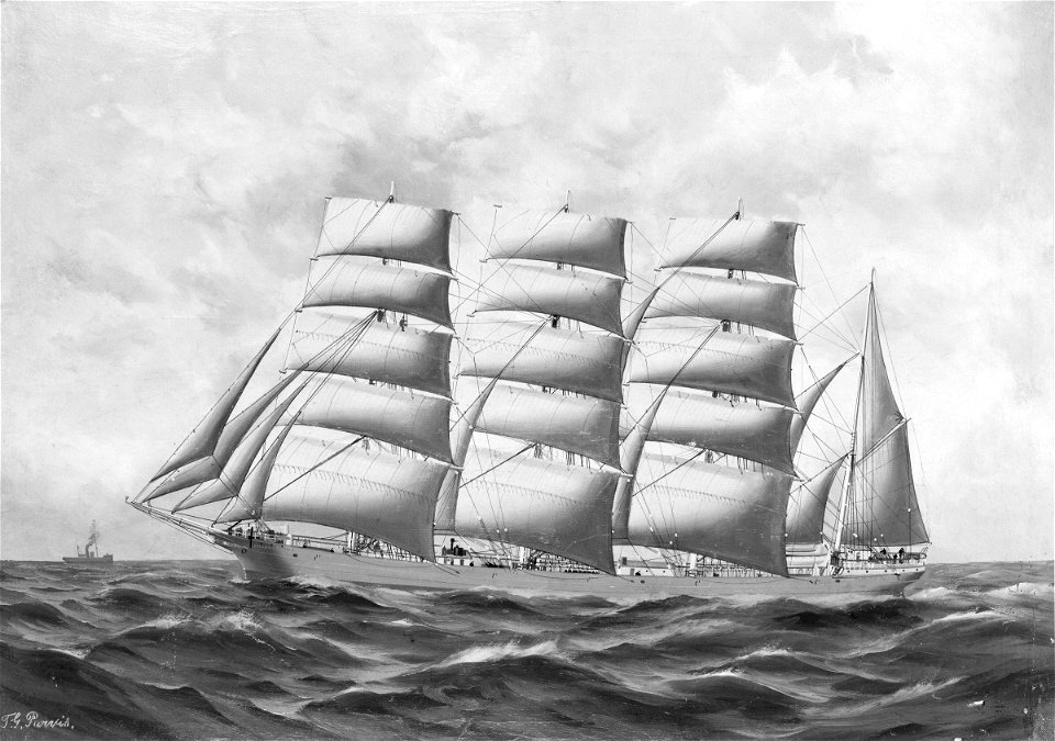 The barque Colonial Empire RMG B5454