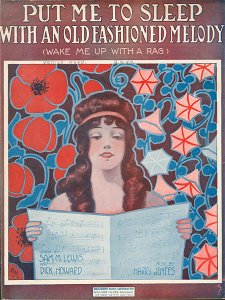 Put me to sleep with an old fashioned melody 1915