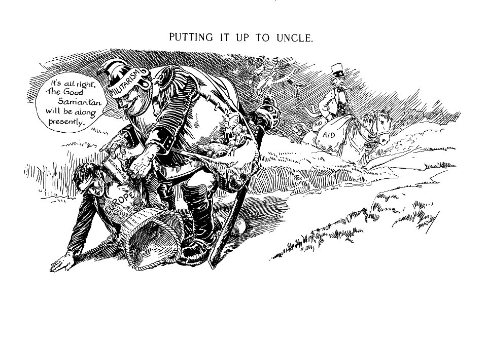 Putting it up to uncle. - Luther D. Bradley