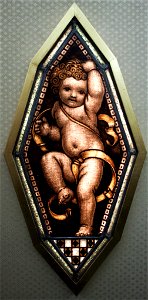 Putto, c 1910. Free illustration for personal and commercial use.