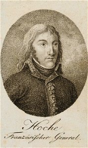 Punktstich - Portrait des Louis-Lazare Hoche