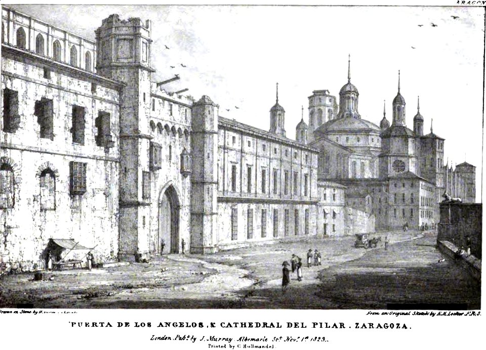 Puerta de los Angelos, Cathedral del Pilar, Zaragoza