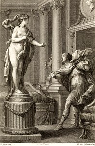 Pygmalion - Emmanuel-Jean-Nepomucène de Ghendt- La statue s'anime