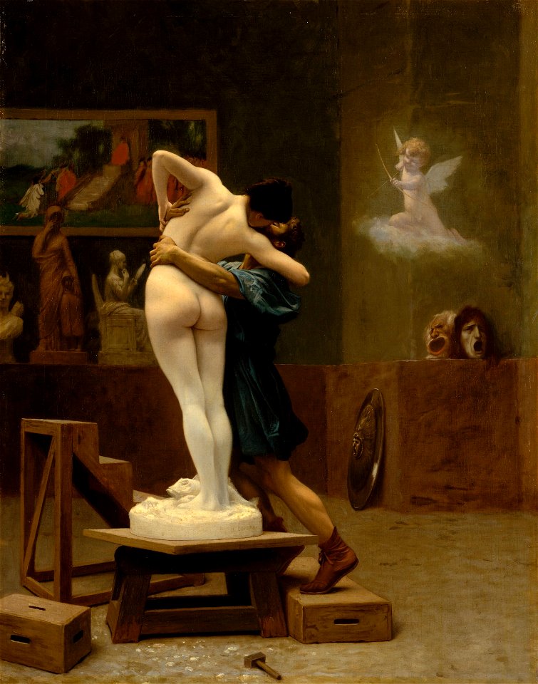 Pygmalion and Galatea (Gérôme) back