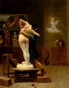 Pygmalion and Galatea (Gérôme) back