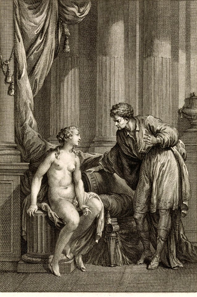 Pygmalion parle à Galatée - Emmanuel-Jean-Nepomucène de Ghendt