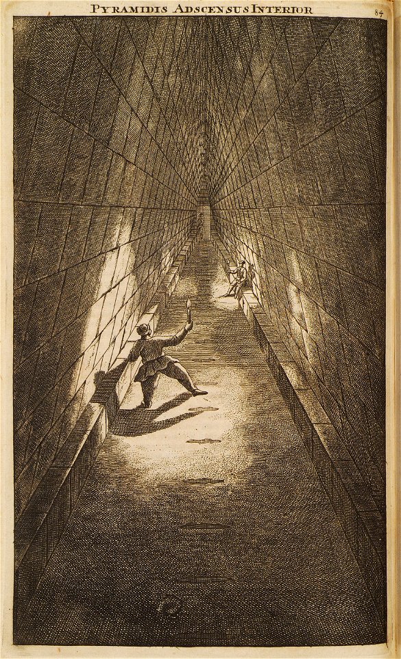 Pyramidis adscensus interior - Bruyn Cornelis De - 1714