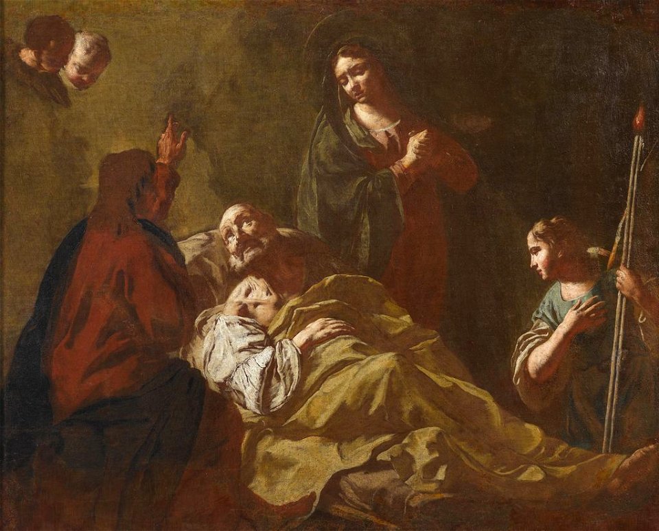 Püha Joosepi surm, Giovanni Battista Piazzetta, EKM j 144 VM 110