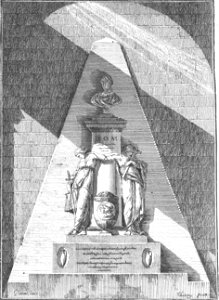 Quaglia - Le père Lachaise ou Recueil de dessins des principaux monuments de ce cimetière - Planche III