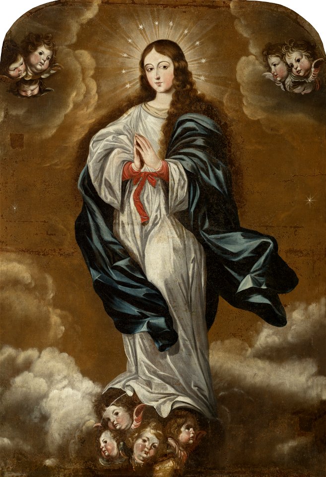 Purísima Concepción, del círculo de Antonio del Castillo (Museo de Bellas Artes de Córdoba)