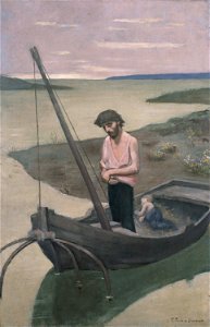 Pierre Puvis de Chavannes - Poor Fisherman - Google Art Project. Free illustration for personal and commercial use.