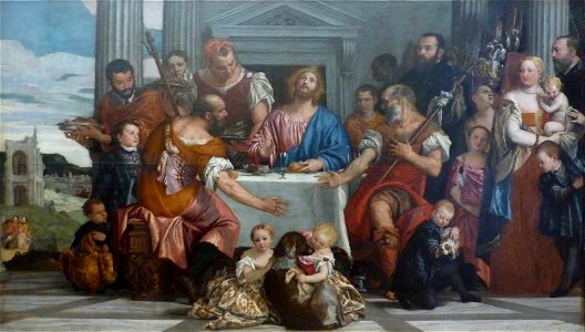 Pèlerins d'Emmaüs Veronese retouched