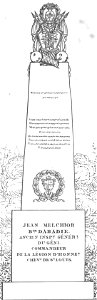 Quaglia - Le père Lachaise ou Recueil de dessins des principaux monuments de ce cimetière - Planche 9a5