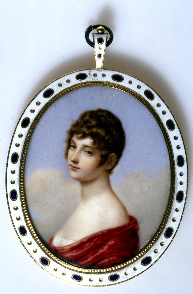 Quaglia, Paolo-Ferdinando - Portrait d'une jeune femme - J 718 - Musée Cognacq-Jay