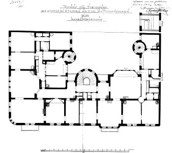 Pumpstocken 11, våningsplanen 1895