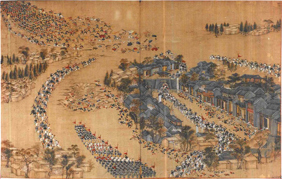 Qing ambush Taiping Army at Wangjiakou 1854