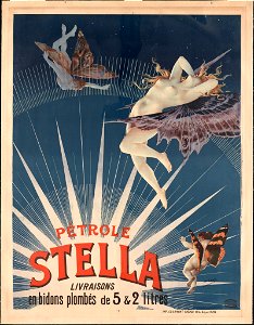 Pétrole Stella, livraisons en bidons plombés de 5 & 2 litres - H. Gray. LCCN2005693038