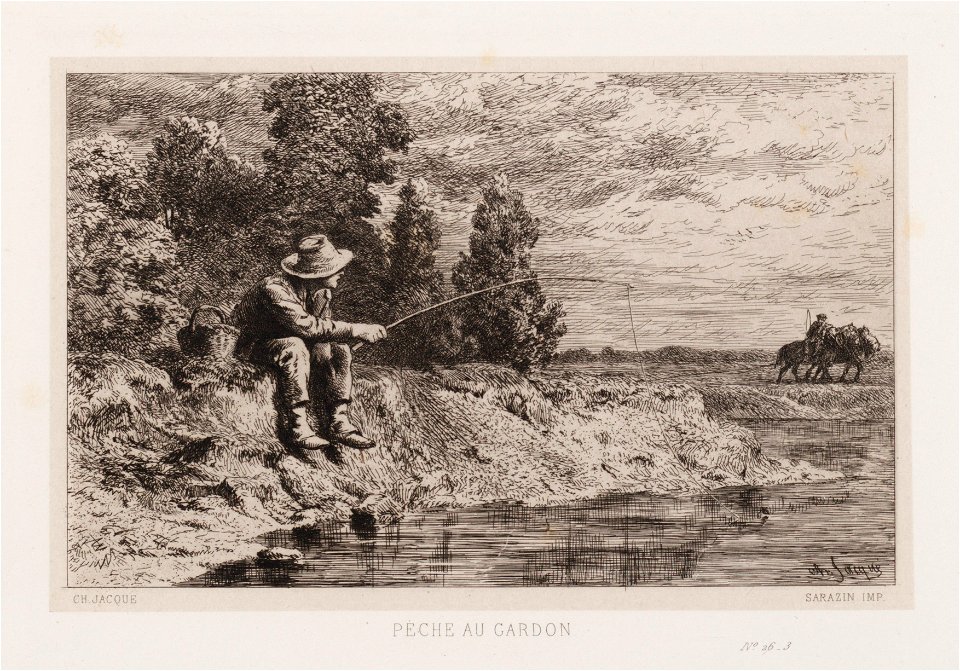 Pêche au gardon, objectnr A 15014