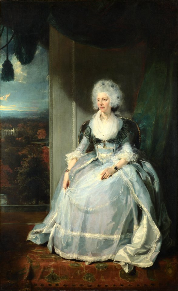 Queen Charlotte by Sir Thomas Lawrence 1789