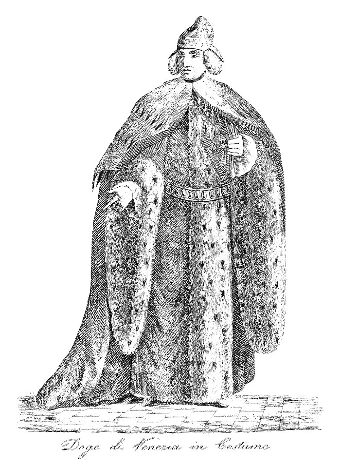Quadri-Moretti, Piazza San Marco (1831), doge