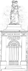 Quaglia - Le père Lachaise ou Recueil de dessins des principaux monuments de ce cimetière - Planche 11b3