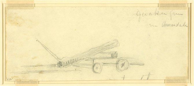 Quaker gun in Annandale LCCN2004660583